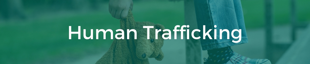 Human Trafficking Banner