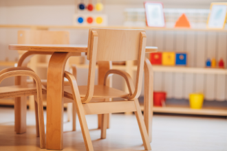 Empty kids playroom