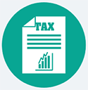 Filing Taxes icon