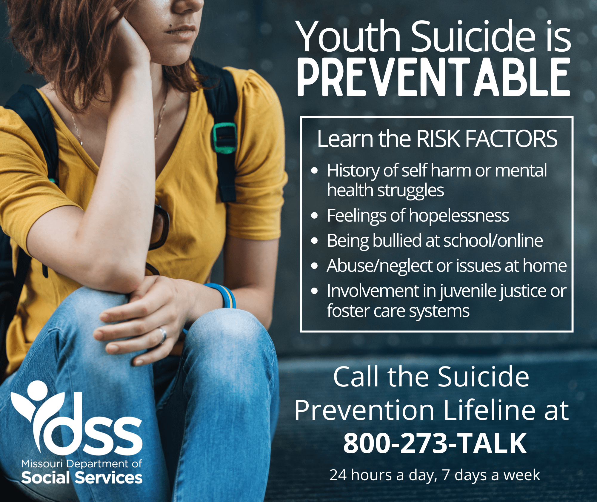 Youth Suicide is Preventable