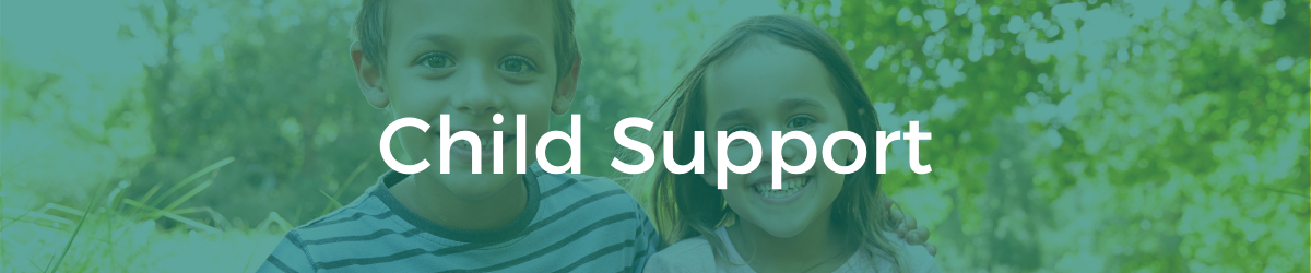 Child Support Banner