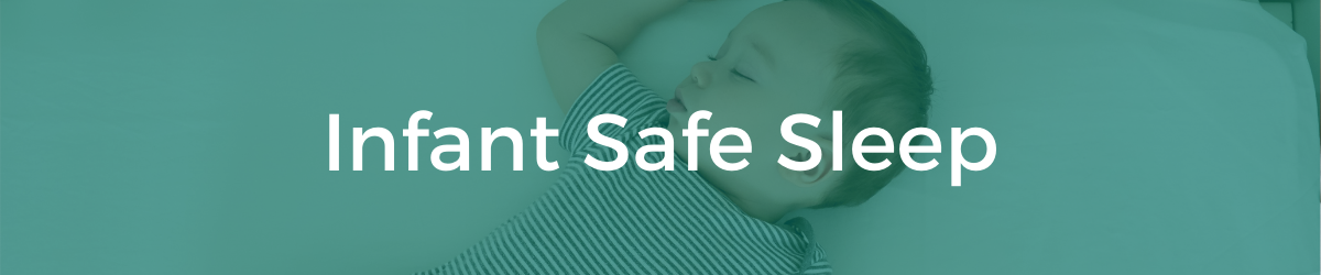Infant Safe Sleep Banner