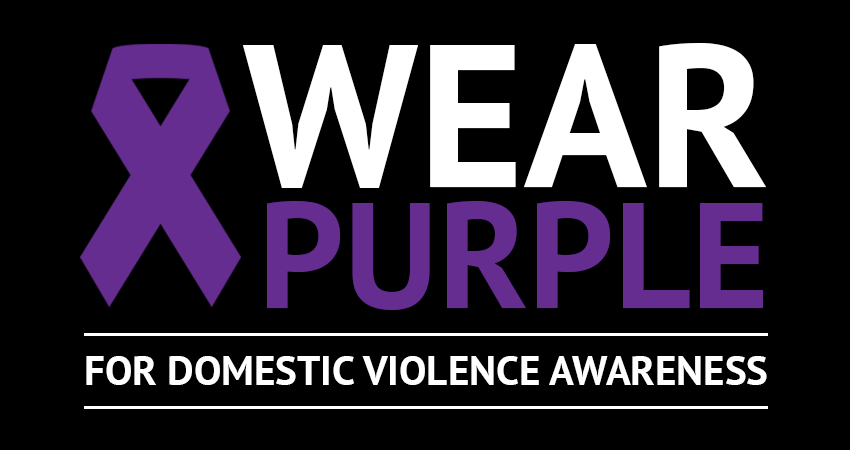 Wear Purple for Domestic Violence Awareness