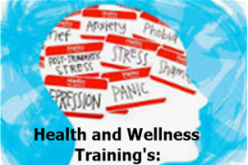 Health and wellness trainings