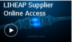 LIHEAP Supplier Online Access Training Click here