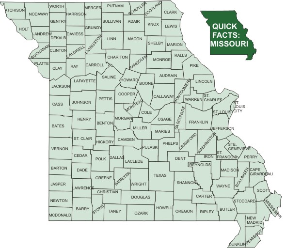 2012 County Quick Facts | Missouri Department of Social Services